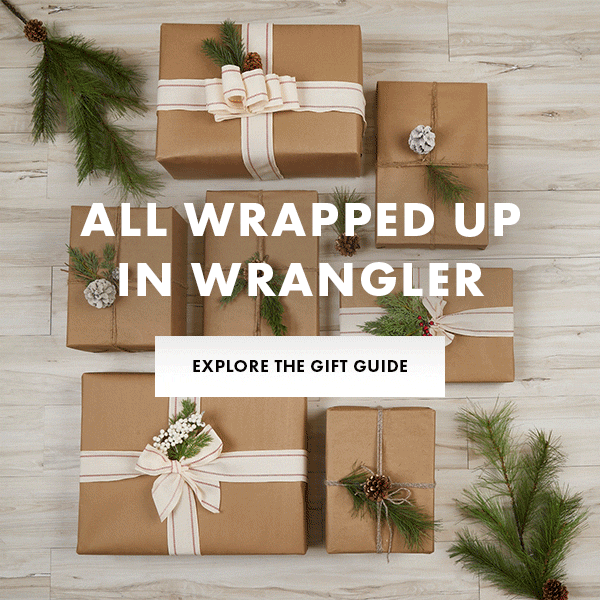 All Wrapped Up In Wrangler. Explore The Gift Guide