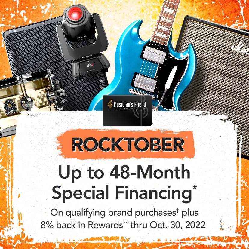 Rocktober. Up to 48-Month Special Financing* on qualifying brand purchases† plus 8% back in Rewards** thru Oct. 30, 2022. Browse Offers
