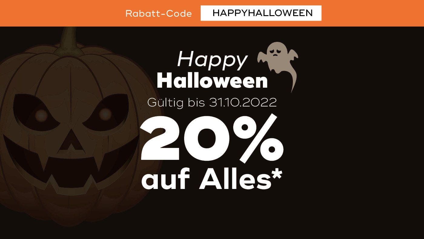 Halloween -20% ab 75€ EKW