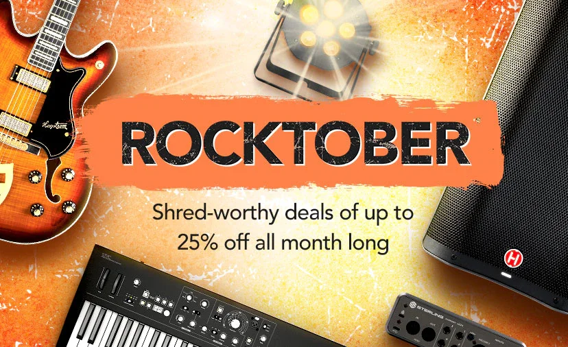 Go Bolder This Rocktober. Shred-worthy deals of up to 25% off all month long. Shop Now