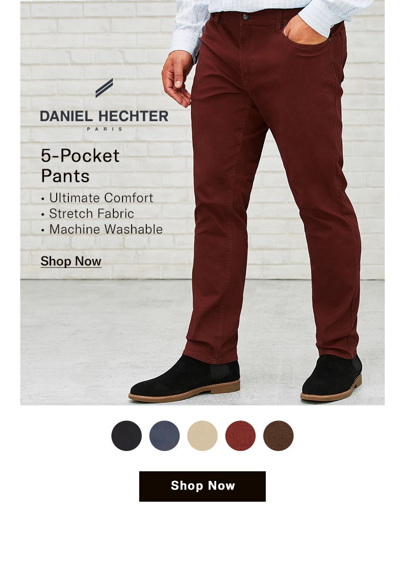 Daniel Hecter Paris 5 Pocket Pants