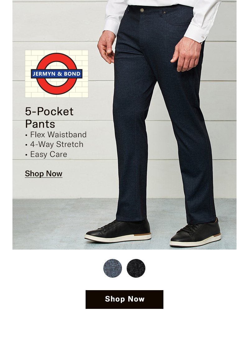 Jeremy & Bond 5 Pocket Pants