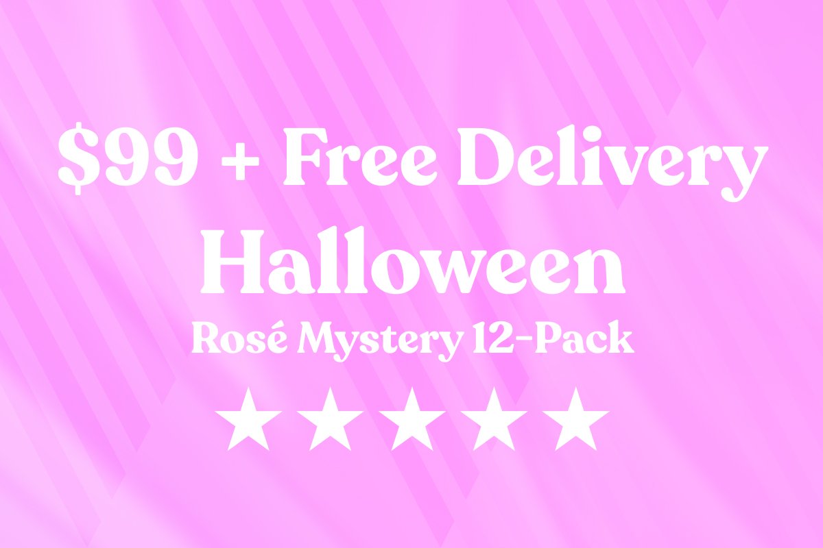 Halloween Mystery Rosé 12-Pack $99