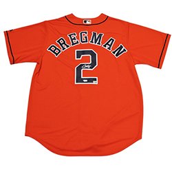 Alex Bregman Autographed Signed Houston Astros Orange Baseball Jersey - Fanatics Authentic
