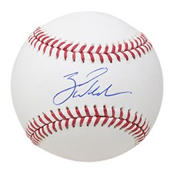 Zack Wheeler Autographed Signed Philadelphia Phillies Official MLB Baseball PSA

