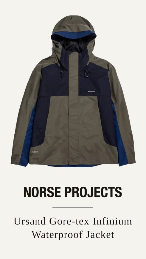 Norse Projects Ursand Gore-tex Infinium Waterproof Jacket