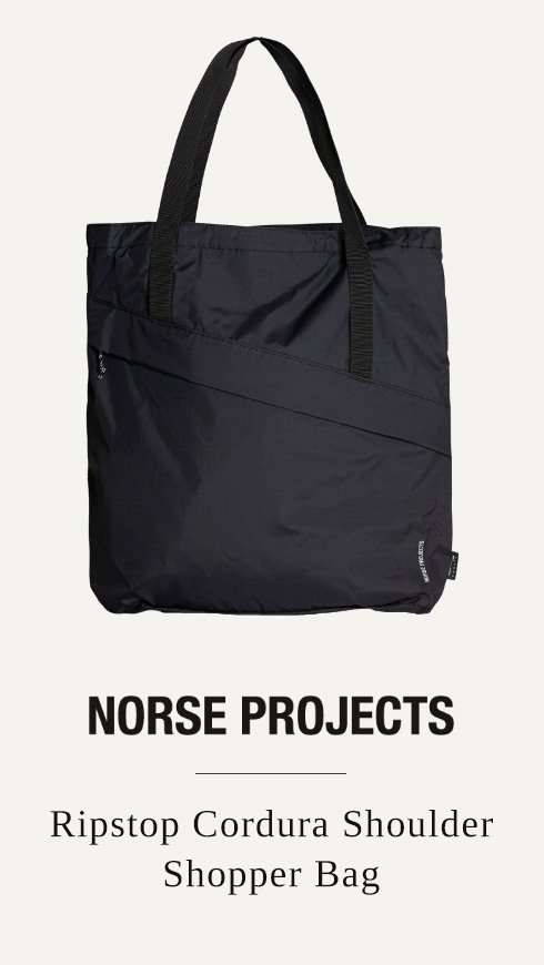 Norse Projects Ripstop Cordura Shoulder Shopper Bag
