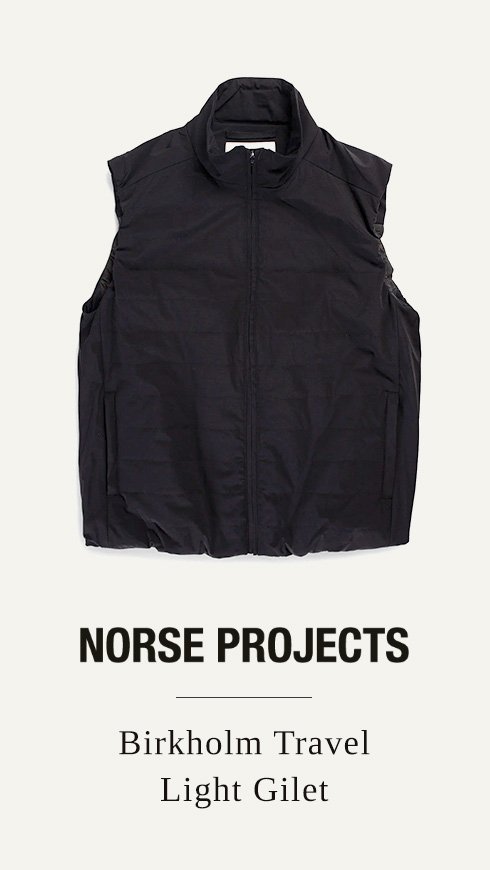 Norse Projects Birkholm Travel Light Gilet