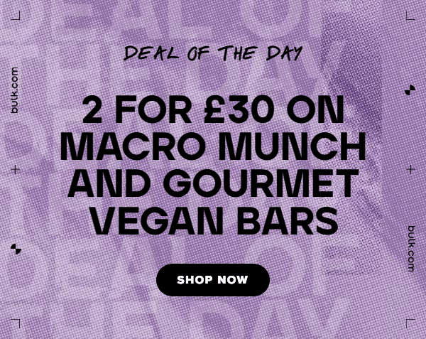 2 for £30 on Macro Munch and Gourmet Vegan Bars
