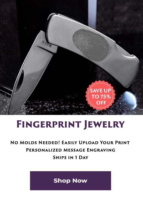 Fingerprint Jewelry