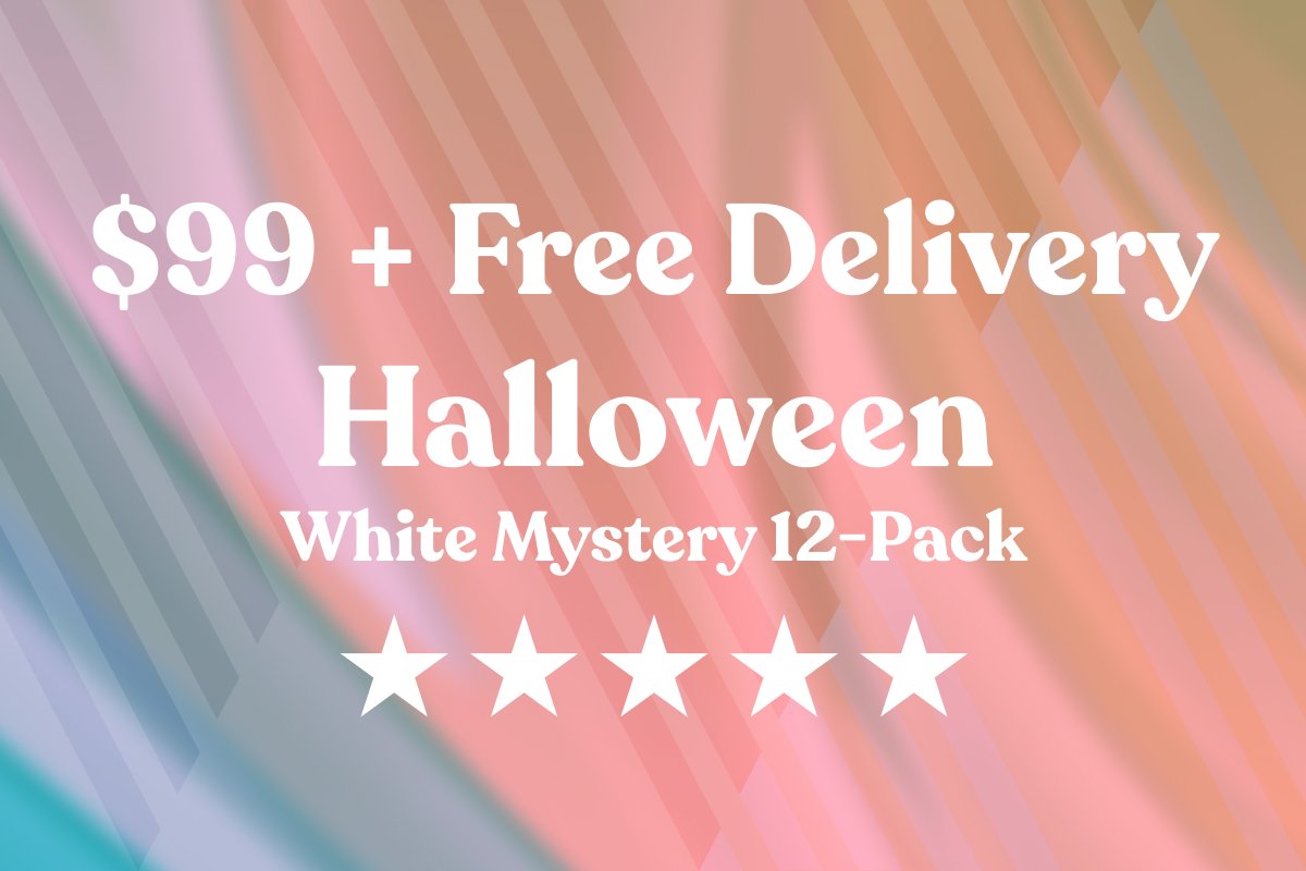 Halloween Mystery White Wine 12-Pack $99
