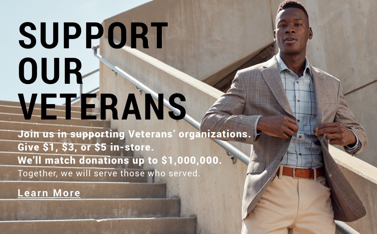 Veterans Day Donation In Store