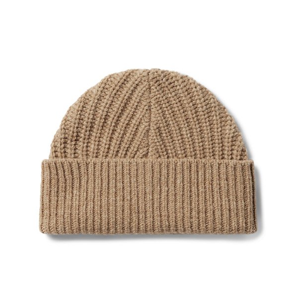 The Fisherman Beanie in Camel