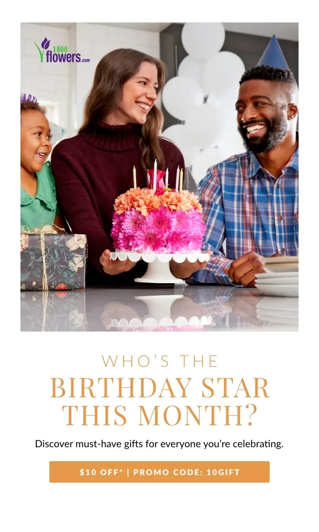 Who's The Birthday Star This Month?