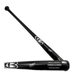 Yordan Alvarez Autographed Signed Cooperstown Name Model Baseball Bat Houston Astros Tristar
