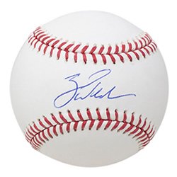 Zack Wheeler Autographed Signed Philadelphia Phillies Official MLB Baseball PSA
