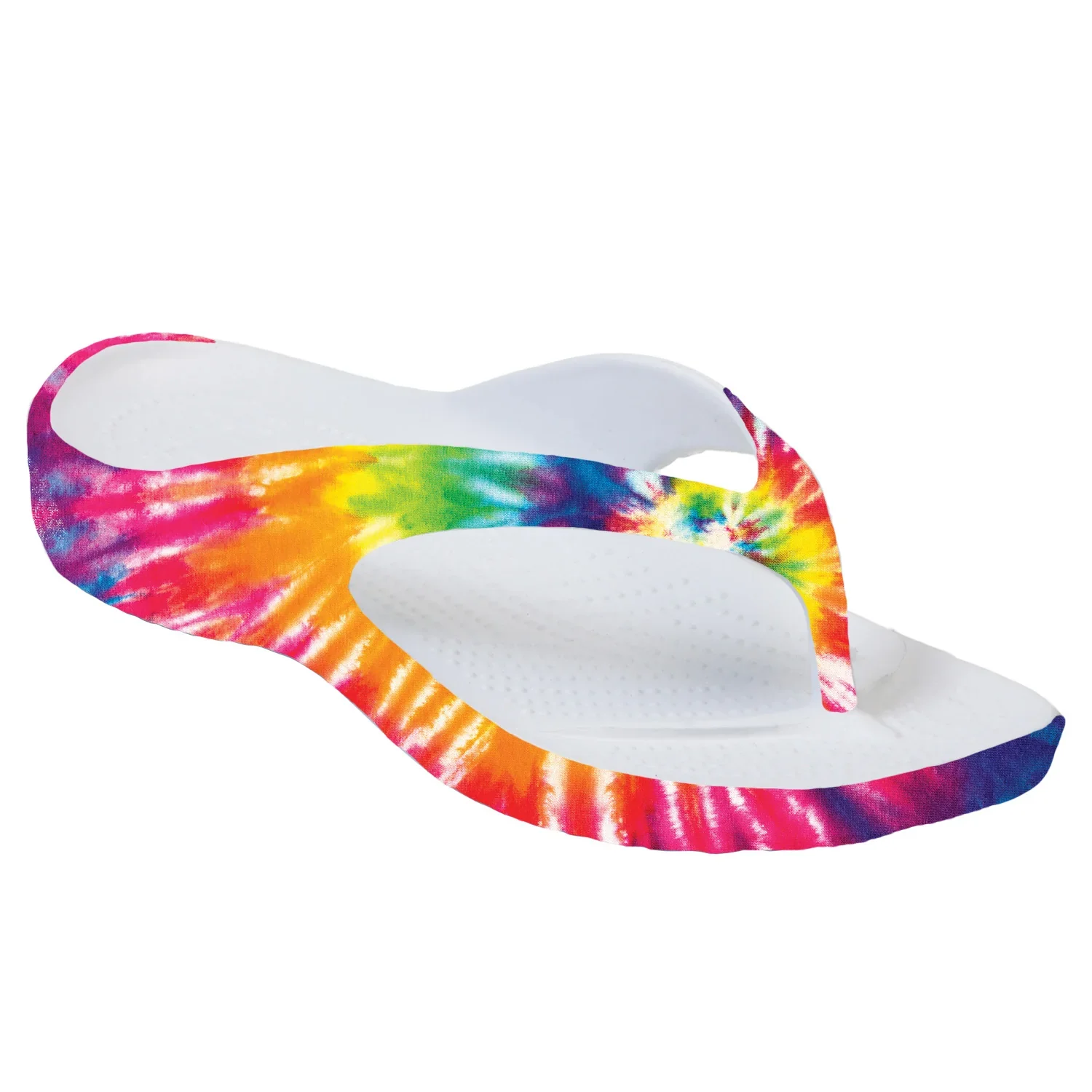 Image of Women's Loudmouth Flip Flops - Peace and Love
