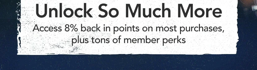 Musician's Friend Rewards. Unlock So Much More. Access 8% back in points on most purchases, plus tons of member perks. Join for free