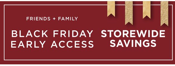 Black Friday Early Access