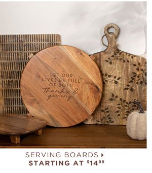 Serving Boards
