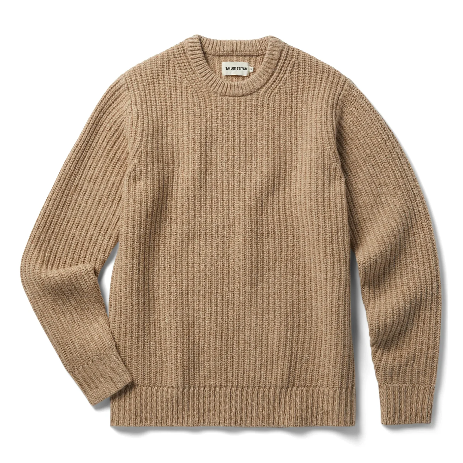 Image of The Fisherman Sweater in Camel
