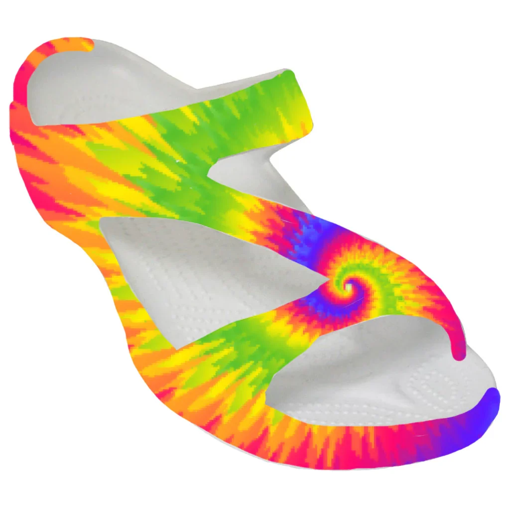 Women's Loudmouth Z Sandals - Peace and Love