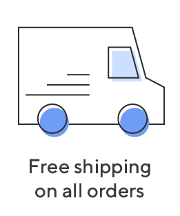 Free standard shipping on all orders
