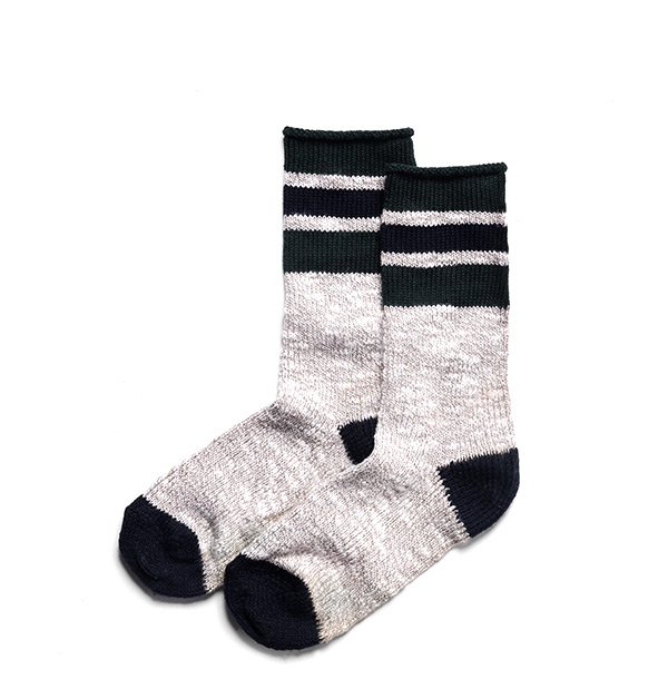 The Camp Sock in Heather Grey