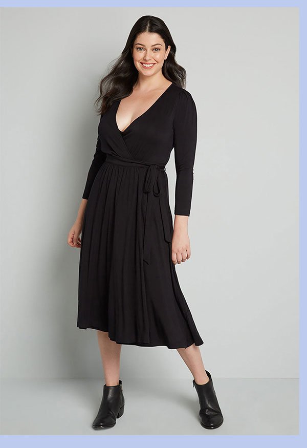 This Is My Moment Wrap Dress