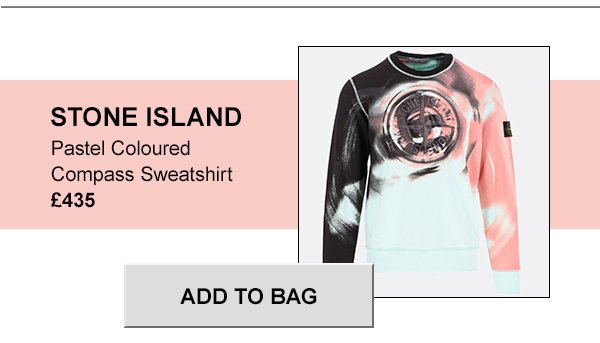 Stone Island Pastel Coloured Compass Sweatshirt £435. Add to bag.