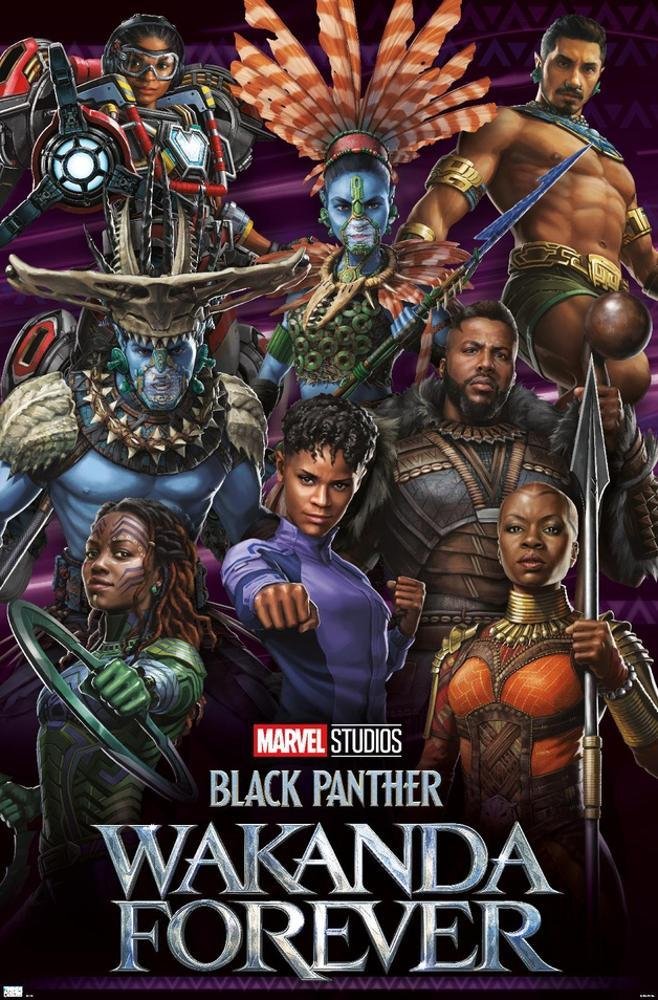 Image of Marvel Black Panther Wakanda Forever - Group