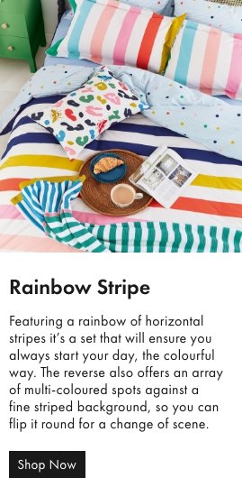 Joules Rainbow Stripe