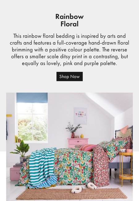 Joules Rainbow Floral