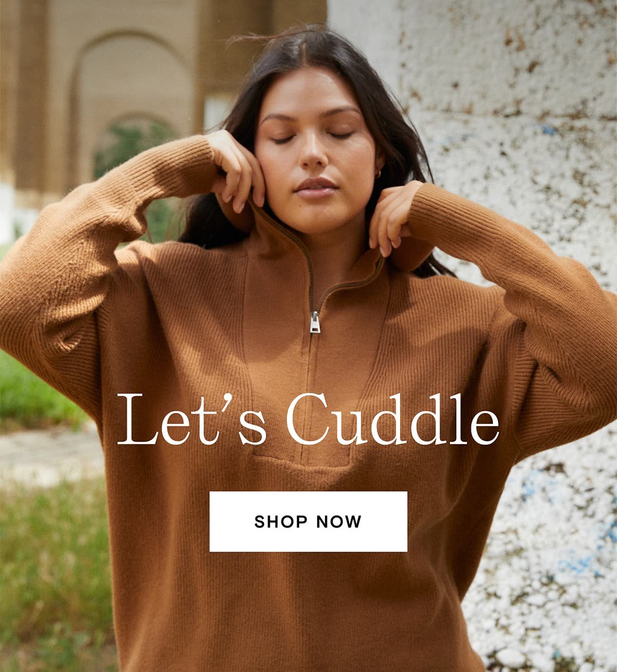 Cuddle up in these luxe sweaters