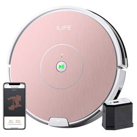 ILIFE A80 Plus Robot Vacuum Cleaner 2 In 1 1000Pa