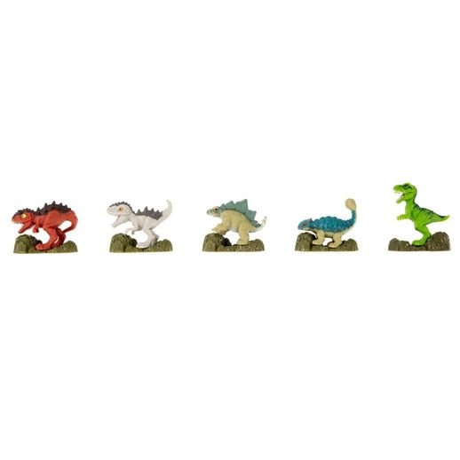Jurassic World Mini Figuras Sortidas - Mattel - Jurassic World Sortimento de Mini Figuras - Mattel
