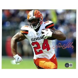 
Nick Chubb Cleveland Browns 8-4 8x10 Autographed Signed Photo - Beckett Authentic

