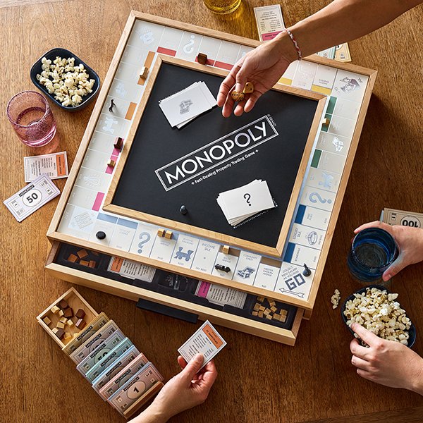 Monopoly Luxury Edition Maple Board Game