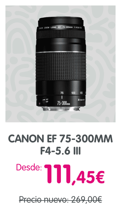 Canon EF 75-300MM FA-5.6 III