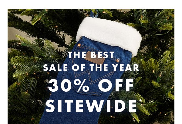 30% Off Sitewide