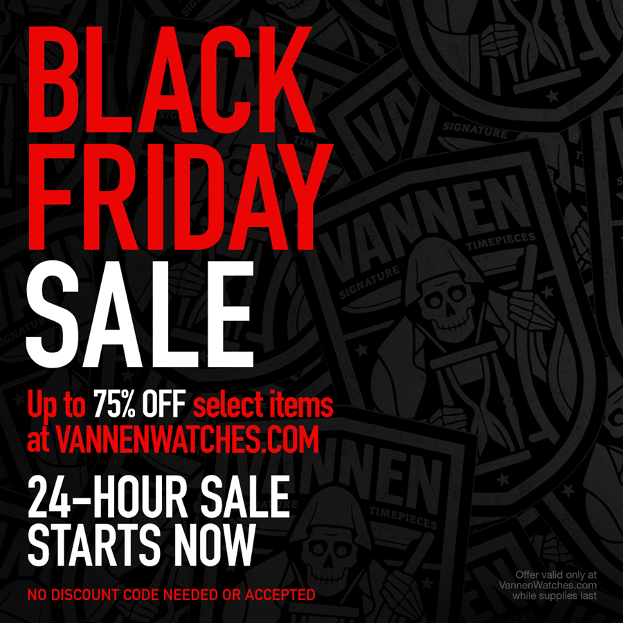 Vannen's Black Friday Sale