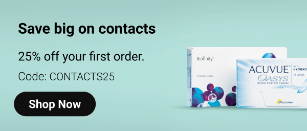 25% Off Contacts >