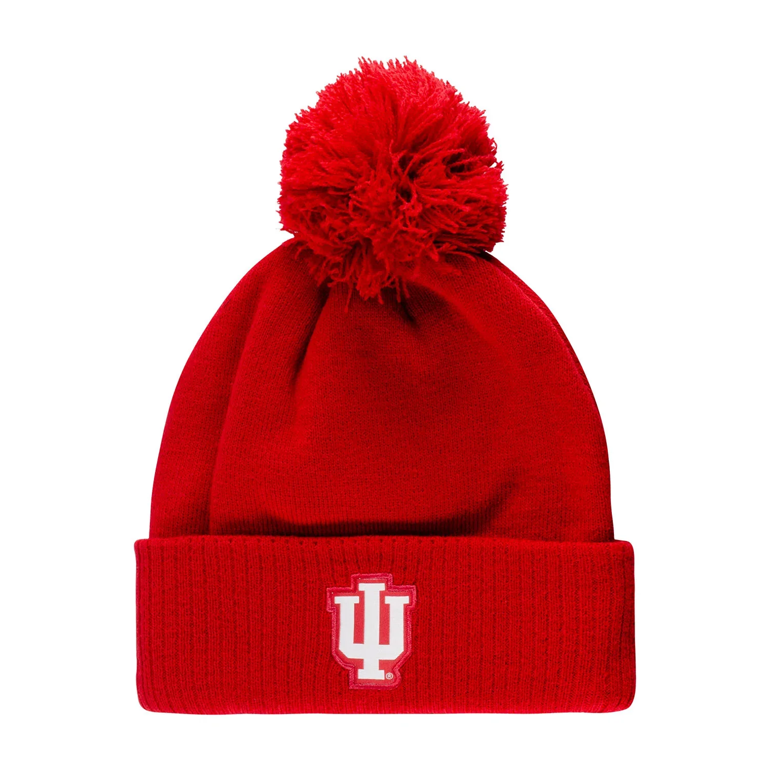 Image of Indiana Hoosiers Adidas Primary Logo Knit Hat