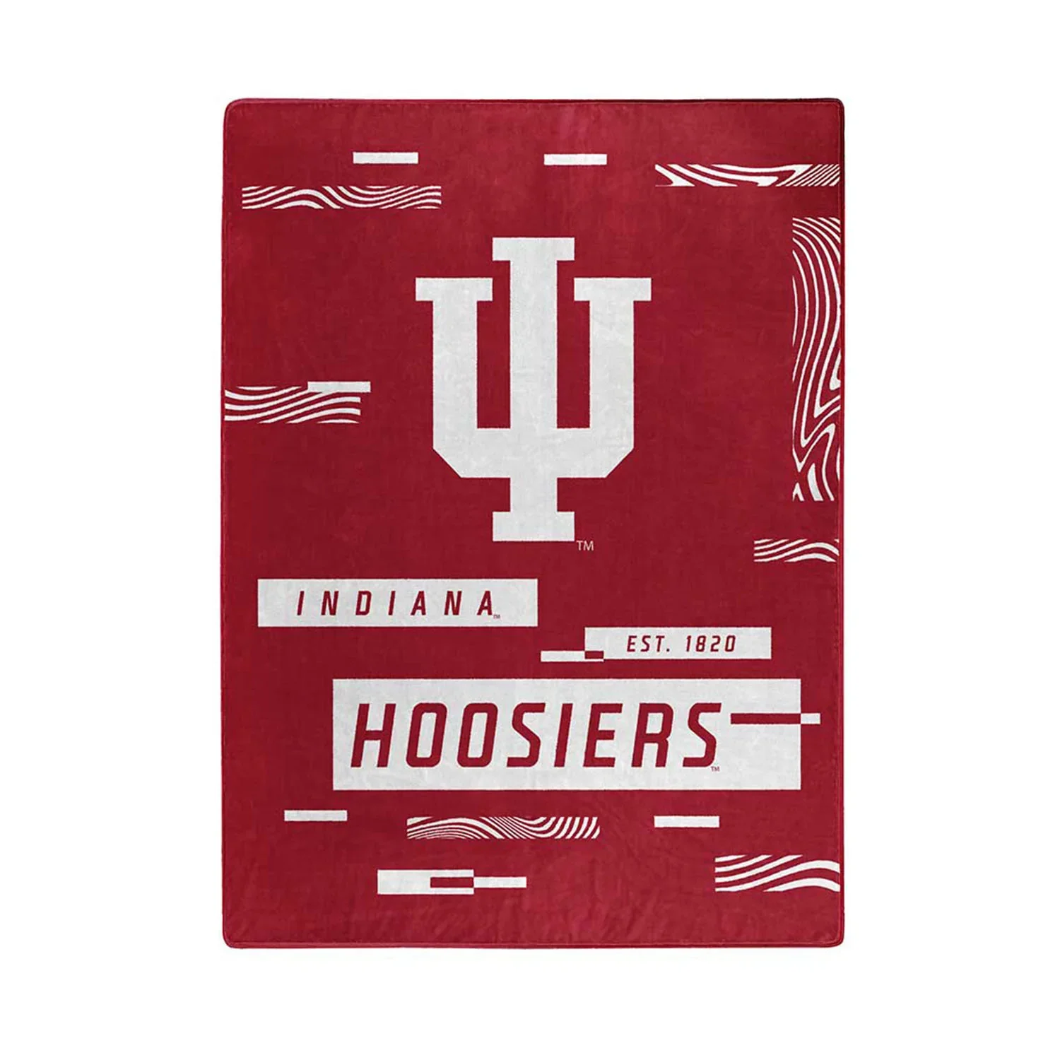 Image of Indiana Hoosiers 60" x 80" Digitize Blanket