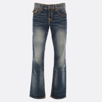 Mid Wash Ricky Straight Jeans