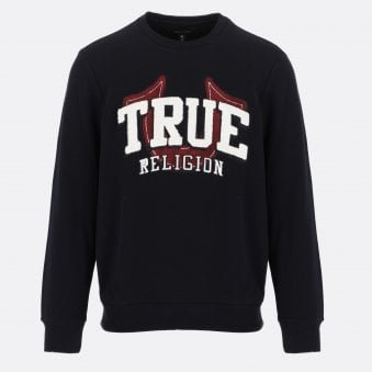 Black True Logo Sweatshirt