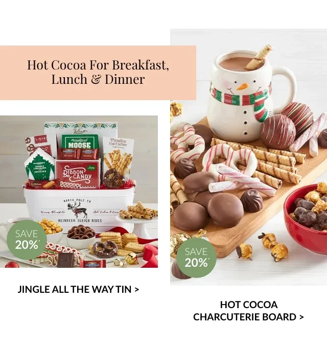Hot Cocoa For Breakfast, Lunch & Dinner