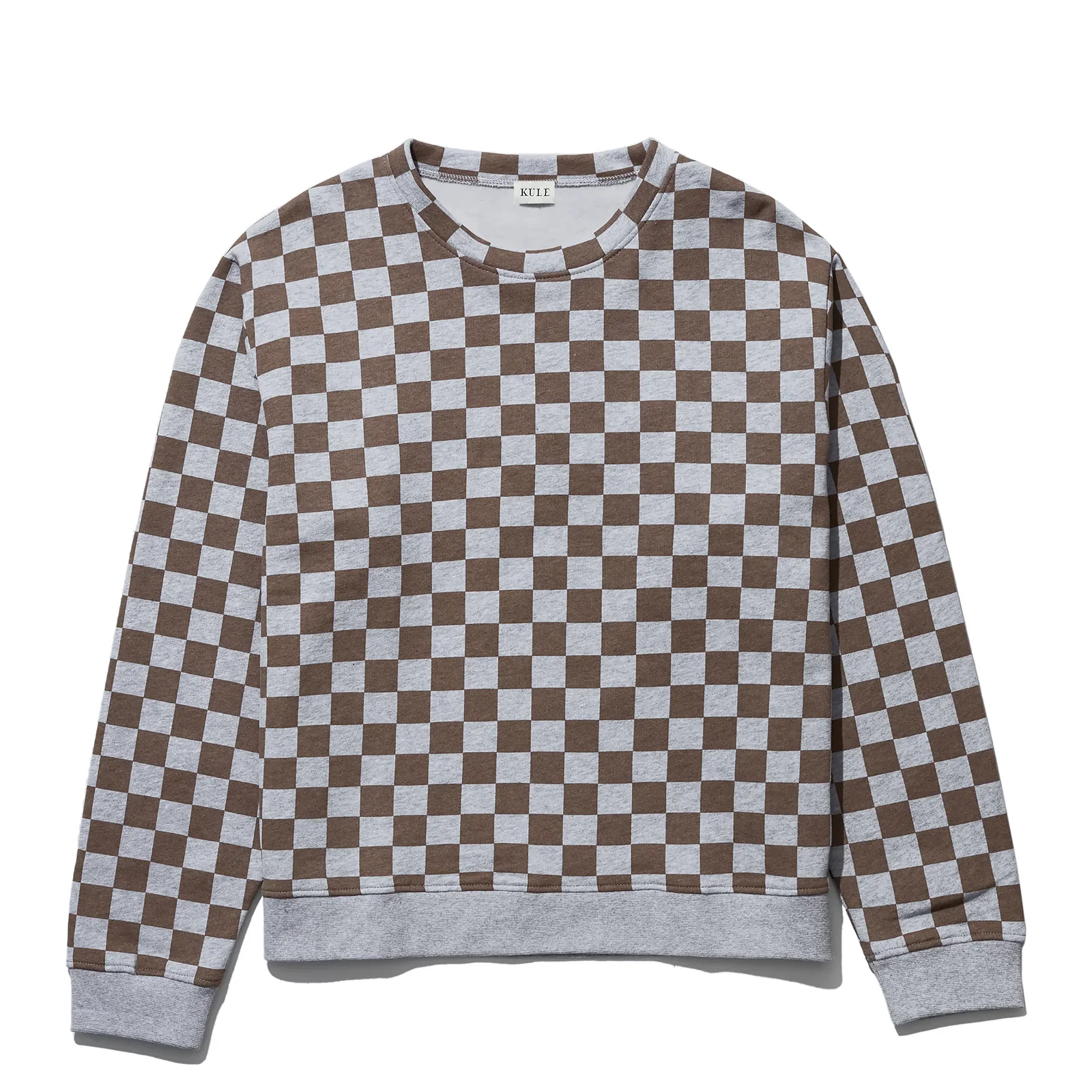 Image of The Check Raleigh - Heather Grey/Latte