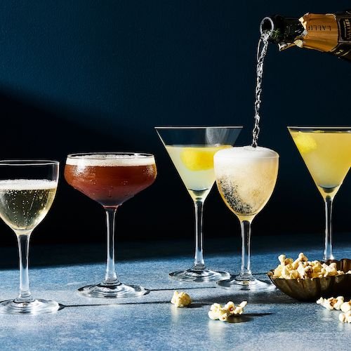 Complete Bar Cocktail Glass Set