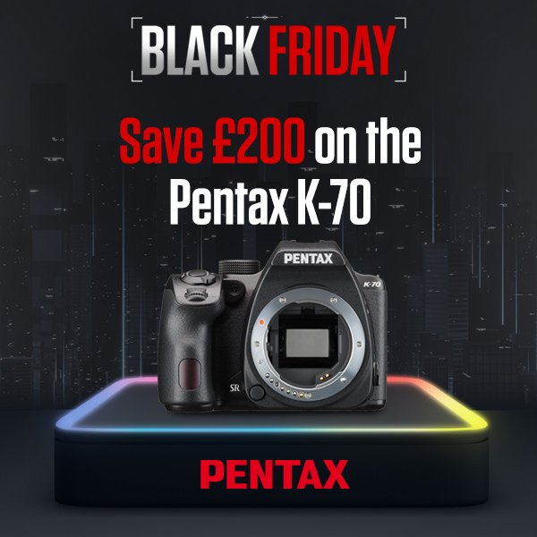 Save £200 on the Pentax K-70